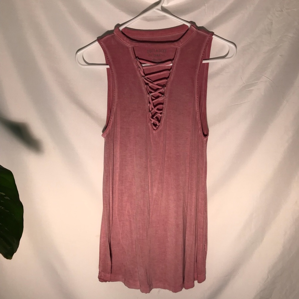 AMERICAN EAGLE WOMENS PINK BLOUSE NEW